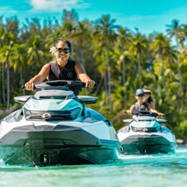 Výlet na vodných skútroch na ostrove Bora Bora 006